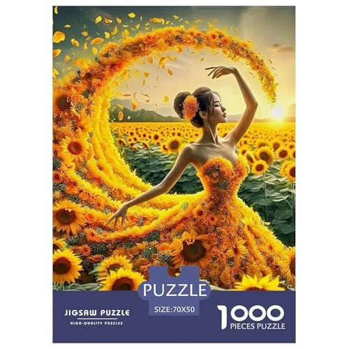 Puzzle Für Erwachsene 1000 Teile SunBlumen Puzzlespiele Dancer Geschenke Für Männer Für Erwachsene Und Kinder Ab 14 Jahren 70x50cm Puzzle Für Erwachsene 1000 Teile SunBlumen Puzzlespiele Dancer Geschenke Für Männer Für Erwachsene Und Kinder Ab 14 Jahren 70x50cm von TZOVPCDFA