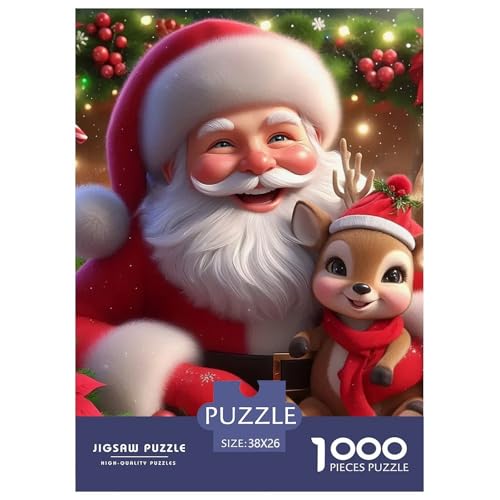 Puzzle Für Erwachsene 1000 Teile WeihnachtsmannLernspiel Christmas Theme Für Familie Freunde Für Erwachsene Und Kinder Ab 14 Jahren 38x26cm/1000pcs Puzzle Für Erwachsene 1000 Teile WeihnachtsmannLernspiel Christmas Theme Für Familie Freunde Für Erwachsene Und Kinder Ab 14 Jahren 38x26cm/1000pcs von TZOVPCDFA