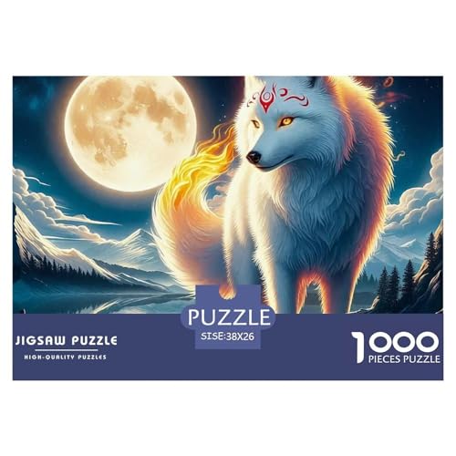 Puzzle Für Erwachsene 1000 Teile WolfPuzzlespiele Wildlife Theme Geschenke Für Damen Für Erwachsene Und Kinder Ab 14 Jahren 38x26cm/1000pcs Puzzle Für Erwachsene 1000 Teile WolfPuzzlespiele Wildlife Theme Geschenke Für Damen Für Erwachsene Und Kinder Ab 14 Jahren 38x26cm/1000pcs von TZOVPCDFA