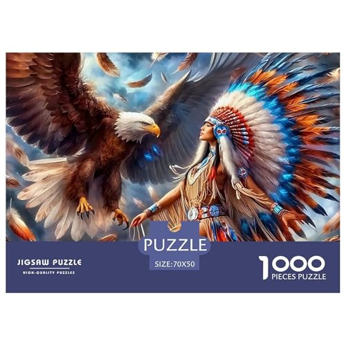 Puzzle Für Erwachsene 1000 Teilige Adler Lernspiel Animal Theme Für Familie Freunde Für Erwachsene Kinder 70x50cm Puzzle Für Erwachsene 1000 Teilige Adler Lernspiel Animal Theme Für Familie Freunde Für Erwachsene Kinder 70x50cm von TZOVPCDFA