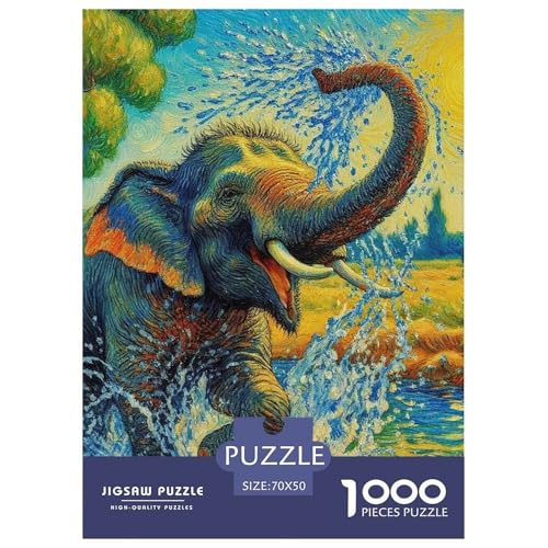 Puzzle Für Erwachsene 1000 Teilige Elefanten Lernspiel Animal Theme Für Familie Freunde Für Erwachsene Und Kinder Ab 14 Jahren 70x50cm Puzzle Für Erwachsene 1000 Teilige Elefanten Lernspiel Animal Theme Für Familie Freunde Für Erwachsene Und Kinder Ab 14 Jahren 70x50cm von TZOVPCDFA