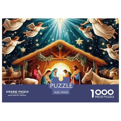 Puzzle Für Erwachsene 1000 Teilige EngelErwachsene Puzzle Lernspiel JesusChrist Für Familie Freunde Für Erwachsene Kinder 70x50cm/1000pcs Puzzle Für Erwachsene 1000 Teilige EngelErwachsene Puzzle Lernspiel JesusChrist Für Familie Freunde Für Erwachsene Kinder 70x50cm/1000pcs von TZOVPCDFA