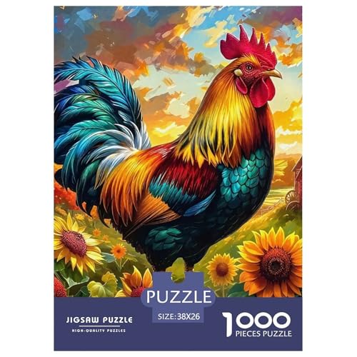 Puzzle Für Erwachsene 1000 Teilige Hahn Pädagogisches Spiel Farm Theme Geschenke Für Männer Für Erwachsene Kinder 38x26cm Puzzle Für Erwachsene 1000 Teilige Hahn Pädagogisches Spiel Farm Theme Geschenke Für Männer Für Erwachsene Kinder 38x26cm von TZOVPCDFA
