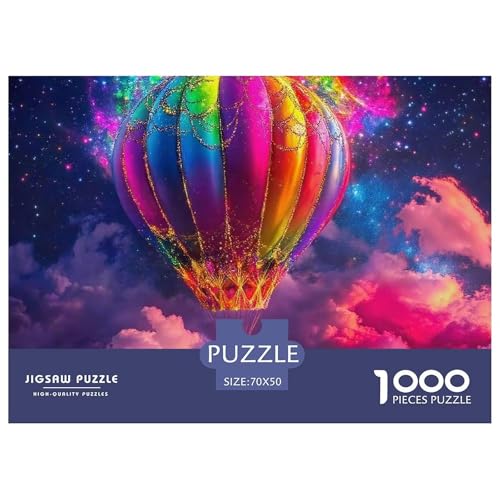 Puzzle Für Erwachsene 1000 Teilige HeißluftballonErwachsene Puzzle Lernspiel Beautiful Scenery Geschenke Für Männer Für Erwachsene Und Kinder Ab 14 Jahren 70x50cm/1000pcs von TZOVPCDFA
