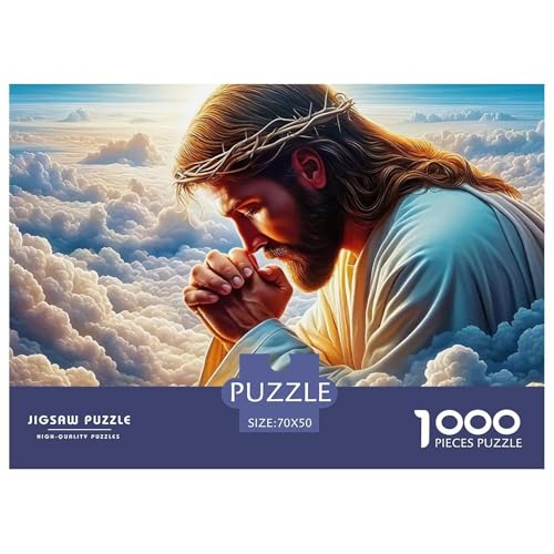 Puzzle Für Erwachsene 1000 Teilige JesusErwachsene Puzzle Lernspiel RetterFür Familie Freunde Für Erwachsene Kinder 70x50cm/1000pcs Puzzle Für Erwachsene 1000 Teilige JesusErwachsene Puzzle Lernspiel RetterFür Familie Freunde Für Erwachsene Kinder 70x50cm/1000pcs von TZOVPCDFA