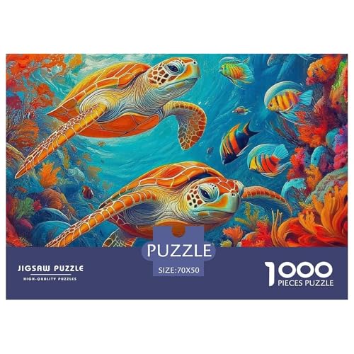 Puzzle Für Erwachsene 1000 Teilige Meeresschildkröte Lernspiel Marine Animal Theme Geschenke Für Männer Für Erwachsene Und Kinder Ab 14 Jahren 70x50cm Puzzle Für Erwachsene 1000 Teilige Meeresschildkröte Lernspiel Marine Animal Theme Geschenke Für Männer Für Erwachsene Und Kinder Ab 14 Jahren 70x50cm von TZOVPCDFA