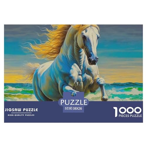 Puzzle Für Erwachsene 1000 Teilige Pferd Pädagogisches Spiel Animal Theme Geschenke Für Damen Für Erwachsene Kinder 38x26cm Puzzle Für Erwachsene 1000 Teilige Pferd Pädagogisches Spiel Animal Theme Geschenke Für Damen Für Erwachsene Kinder 38x26cm von TZOVPCDFA