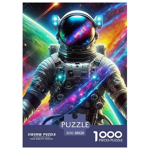 Puzzle Für Erwachsene 1000 Teilige PlanetenErwachsene Puzzle Lernspiel AstronautGeschenke Für Männer Für Erwachsene Und Kinder Ab 14 Jahren 38x26cm/1000pcs von TZOVPCDFA