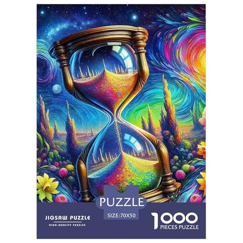 Puzzle Für Erwachsene 1000 Teilige Stundenglas Lernspiel Fantasy Style Geschenke Für Männer Für Erwachsene Und Kinder Ab 14 Jahren 70x50cm Puzzle Für Erwachsene 1000 Teilige Stundenglas Lernspiel Fantasy Style Geschenke Für Männer Für Erwachsene Und Kinder Ab 14 Jahren 70x50cm von TZOVPCDFA