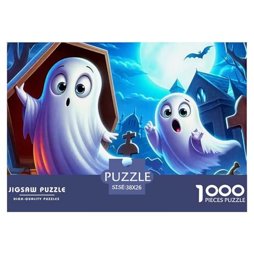 Puzzle Geist und KürbisPuzzle 1000 Teile Erwachsene Rätsel Halloween Klassische Rätsel Geschenke Für Männer Und Damen Für Erwachsene Und Kinder 38x26cm/1000pcs Puzzle Geist und KürbisPuzzle 1000 Teile Erwachsene Rätsel Halloween Klassische Rätsel Geschenke Für Männer Und Damen Für Erwachsene Und Kinder 38x26cm/1000pcs von TZOVPCDFA