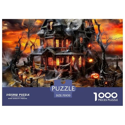 Puzzle Horror SchlossPuzzle 1000 Teile Erwachsene Rätsel Halloween Impossible Puzzles Home Dekoration Für Erwachsene Und Kinder Ab 14 Jahren 70x50cm/1000pcs Puzzle Horror SchlossPuzzle 1000 Teile Erwachsene Rätsel Halloween Impossible Puzzles Home Dekoration Für Erwachsene Und Kinder Ab 14 Jahren 70x50cm/1000pcs von TZOVPCDFA