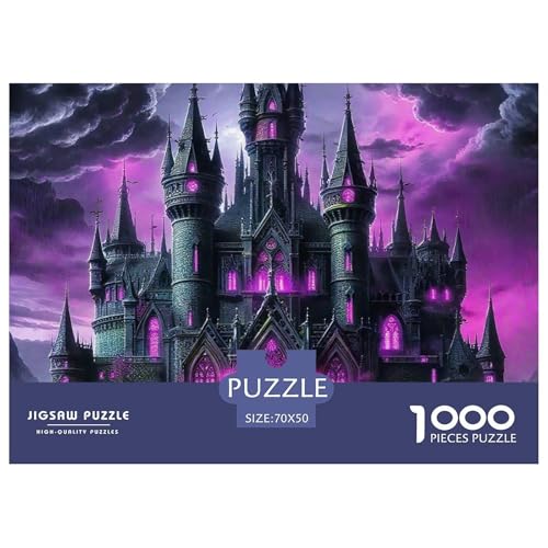 Puzzle Horror SchlossPuzzle 1000 Teile Erwachsene Rätsel Halloween Klassische Rätsel Geschenke Für Männer Und Damen Für Erwachsene Und Kinder 70x50cm/1000pcs Puzzle Horror SchlossPuzzle 1000 Teile Erwachsene Rätsel Halloween Klassische Rätsel Geschenke Für Männer Und Damen Für Erwachsene Und Kinder 70x50cm/1000pcs von TZOVPCDFA
