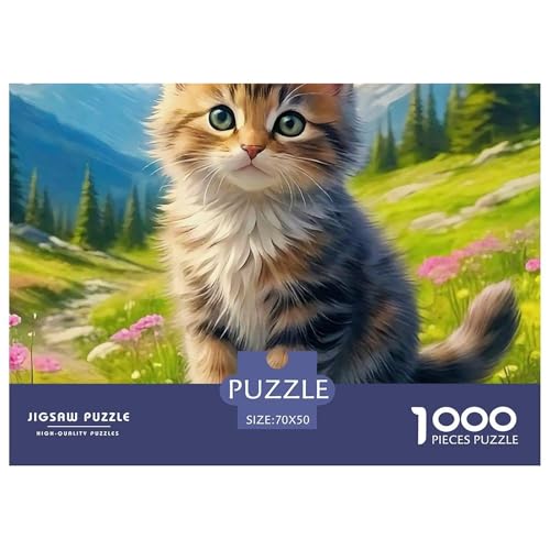 Puzzle KatzePuzzle 1000 Teile Erwachsene Rätsel Cute Animal Theme Klassische Rätsel Home Dekoration Für Erwachsene Und Kinder 70x50cm/1000pcs Puzzle KatzePuzzle 1000 Teile Erwachsene Rätsel Cute Animal Theme Klassische Rätsel Home Dekoration Für Erwachsene Und Kinder 70x50cm/1000pcs von TZOVPCDFA