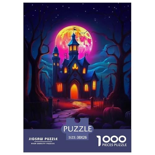 Puzzle Kürbis SchlossPuzzle 1000 Teile Erwachsene Rätsel Halloween Klassische Rätsel Home Dekoration Für Erwachsene Und Kinder Ab 14 Jahren 38x26cm/1000pcs Puzzle Kürbis SchlossPuzzle 1000 Teile Erwachsene Rätsel Halloween Klassische Rätsel Home Dekoration Für Erwachsene Und Kinder Ab 14 Jahren 38x26cm/1000pcs von TZOVPCDFA