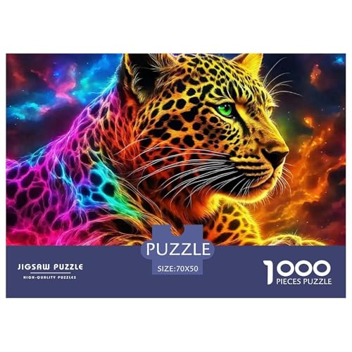 Puzzle Leopard1000 Teile Erwachsene Animal Theme Klassische Home Dekoration Für Erwachsene Und Kinder Ab 14 Jahren 70x50cm Puzzle Leopard1000 Teile Erwachsene Animal Theme Klassische Home Dekoration Für Erwachsene Und Kinder Ab 14 Jahren 70x50cm von TZOVPCDFA