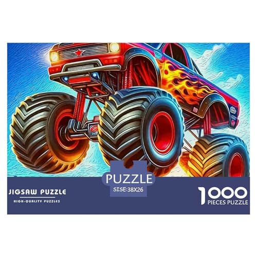 Puzzle Monster Truck1000 Teile Erwachsene Rätsel Vehicle Theme Klassische Rätsel Home Dekoration Für Erwachsene Und Kinder Ab 14 Jahren 38x26cm/1000pcs Puzzle Monster Truck1000 Teile Erwachsene Rätsel Vehicle Theme Klassische Rätsel Home Dekoration Für Erwachsene Und Kinder Ab 14 Jahren 38x26cm/1000pcs von TZOVPCDFA