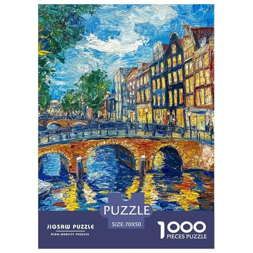 Puzzles 1000 Teile Puzzle Amsterdamer KanalLagerfeuer-Aktivität Puzzle Market Geschicklichkeitsspiel Puzzles-Geschenk Für Männer Und Frauen 70x50cm/1000pcs Puzzles 1000 Teile Puzzle Amsterdamer KanalLagerfeuer-Aktivität Puzzle Market Geschicklichkeitsspiel Puzzles-Geschenk Für Männer Und Frauen 70x50cm/1000pcs von TZOVPCDFA