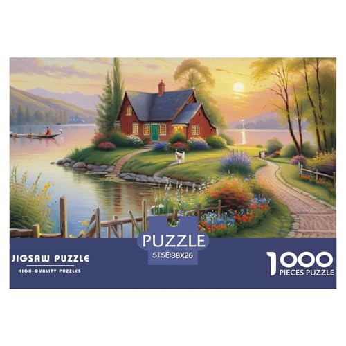 Puzzles 1000 Teile Puzzle BerghütteLagerfeuer-Aktivität Puzzle LakesideHausGeschicklichkeitsspiel Familienspiel Für Erwachsene Und Kinder Ab 14 Jahren 38x26cm/1000pcs Puzzles 1000 Teile Puzzle BerghütteLagerfeuer-Aktivität Puzzle LakesideHausGeschicklichkeitsspiel Familienspiel Für Erwachsene Und Kinder Ab 14 Jahren 38x26cm/1000pcs von TZOVPCDFA