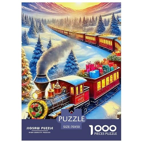 Puzzles 1000 Teile Puzzle DampfzugLagerfeuer-Aktivität Puzzle Christmas Theme Geschicklichkeitsspiel Familienspiel Für Erwachsene Und Kinder Ab 14 Jahren 70x50cm/1000pcs Puzzles 1000 Teile Puzzle DampfzugLagerfeuer-Aktivität Puzzle Christmas Theme Geschicklichkeitsspiel Familienspiel Für Erwachsene Und Kinder Ab 14 Jahren 70x50cm/1000pcs von TZOVPCDFA