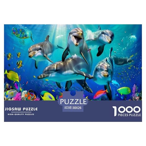 Puzzles 1000 Teile Puzzle DelphinLagerfeuer-Aktivität Puzzle The Underwater World Geschicklichkeitsspiel Familienspiel Für Erwachsene Und Ältere Kinder 38x26cm/1000pcs Puzzles 1000 Teile Puzzle DelphinLagerfeuer-Aktivität Puzzle The Underwater World Geschicklichkeitsspiel Familienspiel Für Erwachsene Und Ältere Kinder 38x26cm/1000pcs von TZOVPCDFA