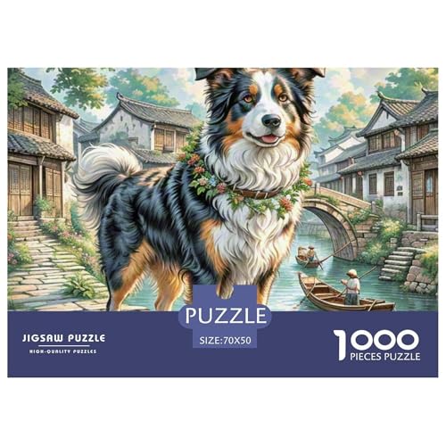 Puzzles 1000 Teile Puzzle Der Border CollieLagerfeuer-Aktivität Puzzle Süße TiereFarbenfrohes Legespiel Für Die Ganze Familie Für Erwachsene Und Kinder Ab 14 Jahren 70x50cm/1000pcs Puzzles 1000 Teile Puzzle Der Border CollieLagerfeuer-Aktivität Puzzle Süße TiereFarbenfrohes Legespiel Für Die Ganze Familie Für Erwachsene Und Kinder Ab 14 Jahren 70x50cm/1000pcs von TZOVPCDFA