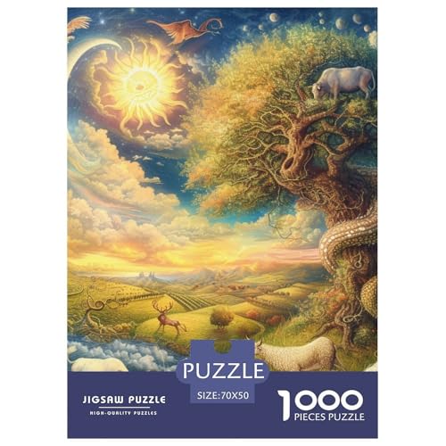 Puzzles 1000 Teile Puzzle DschungeltiereLagerfeuer-Aktivität Puzzle Bison Geschicklichkeitsspiel Für Die Ganze Familie Für Erwachsene Und Kinder 70x50cm/1000pcs Puzzles 1000 Teile Puzzle DschungeltiereLagerfeuer-Aktivität Puzzle Bison Geschicklichkeitsspiel Für Die Ganze Familie Für Erwachsene Und Kinder 70x50cm/1000pcs von TZOVPCDFA