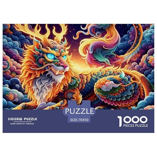 Puzzles 1000 Teile Puzzle Evil DrachenLagerfeuer-Aktivität Puzzle Kylin Geschicklichkeitsspiel Für Die Ganze Familie Für Männer Und Frauen 70x50cm/1000pcs Puzzles 1000 Teile Puzzle Evil DrachenLagerfeuer-Aktivität Puzzle Kylin Geschicklichkeitsspiel Für Die Ganze Familie Für Männer Und Frauen 70x50cm/1000pcs von TZOVPCDFA