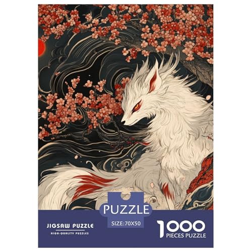 Puzzles 1000 Teile Puzzle FoxLagerfeuer-Aktivität Puzzle Nine-Tailed FoxImpossible SpielFür Die Ganze Familie Für Erwachsene Und Ältere Kinder 70x50cm/1000pcs Puzzles 1000 Teile Puzzle FoxLagerfeuer-Aktivität Puzzle Nine-Tailed FoxImpossible SpielFür Die Ganze Familie Für Erwachsene Und Ältere Kinder 70x50cm/1000pcs von TZOVPCDFA