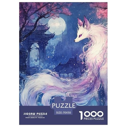 Puzzles 1000 Teile Puzzle FoxLagerfeuer-Aktivität Puzzle Nine-Tailed FoxImpossible SpielFür Die Ganze Familie Für Männer Und Frauen 70x50cm/1000pcs Puzzles 1000 Teile Puzzle FoxLagerfeuer-Aktivität Puzzle Nine-Tailed FoxImpossible SpielFür Die Ganze Familie Für Männer Und Frauen 70x50cm/1000pcs von TZOVPCDFA