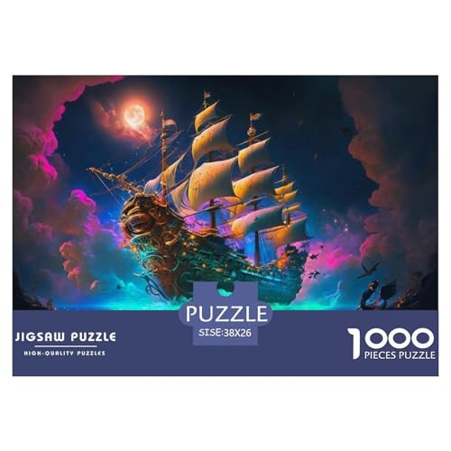 Puzzles 1000 Teile Puzzle GeisterschiffLagerfeuer-Aktivität Puzzle Sailboat Geschicklichkeitsspiel Familienspiel Für Männer Und Frauen 38x26cm/1000pcs Puzzles 1000 Teile Puzzle GeisterschiffLagerfeuer-Aktivität Puzzle Sailboat Geschicklichkeitsspiel Familienspiel Für Männer Und Frauen 38x26cm/1000pcs von TZOVPCDFA