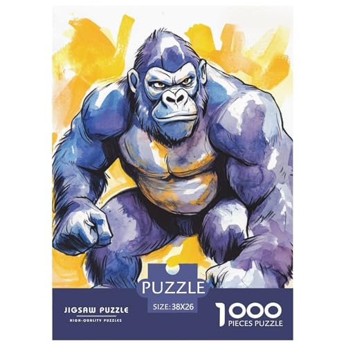 Puzzles 1000 Teile Puzzle GorillaLagerfeuer-Aktivität Puzzle Wildlife Geschicklichkeitsspiel Heimdekoration Für Erwachsene Und Kinder Ab 14 Jahren 38x26cm/1000pcs Puzzles 1000 Teile Puzzle GorillaLagerfeuer-Aktivität Puzzle Wildlife Geschicklichkeitsspiel Heimdekoration Für Erwachsene Und Kinder Ab 14 Jahren 38x26cm/1000pcs von TZOVPCDFA