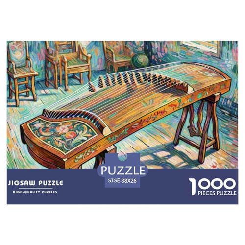 Puzzles 1000 Teile Puzzle GuzhengLagerfeuer-Aktivität Puzzle Concert Hall Geschicklichkeitsspiel Familienspiel Für Kinder Von 8-12 Jahren 38x26cm/1000pcs von TZOVPCDFA