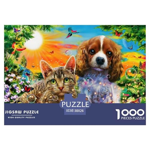Puzzles 1000 Teile Puzzle HundLagerfeuer-Aktivität Puzzle Cute Animals Geschicklichkeitsspiel Familienspiel Für Erwachsene Und Kinder Ab 14 Jahren 38x26cm/1000pcs Puzzles 1000 Teile Puzzle HundLagerfeuer-Aktivität Puzzle Cute Animals Geschicklichkeitsspiel Familienspiel Für Erwachsene Und Kinder Ab 14 Jahren 38x26cm/1000pcs von TZOVPCDFA