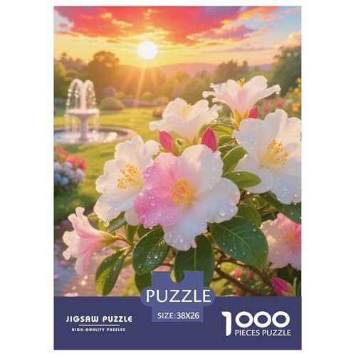 Puzzles 1000 Teile Puzzle KamellienBlumeLagerfeuer-Aktivität Puzzle Beauty Garden Geschicklichkeitsspiel Familienspiel Für Erwachsene Und Ältere Kinder 38x26cm/1000pcs Puzzles 1000 Teile Puzzle KamellienBlumeLagerfeuer-Aktivität Puzzle Beauty Garden Geschicklichkeitsspiel Familienspiel Für Erwachsene Und Ältere Kinder 38x26cm/1000pcs von TZOVPCDFA