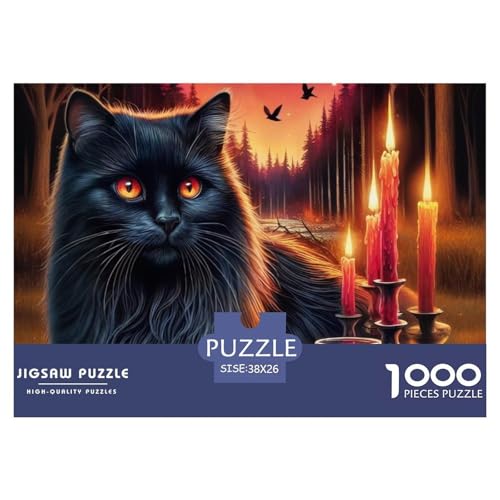 Puzzles 1000 Teile Puzzle KatzeLagerfeuer-Aktivität Puzzle Gothic Style Geschicklichkeitsspiel Familienspiel Für Erwachsene Und Kinder Ab 14 Jahren 38x26cm/1000pcs Puzzles 1000 Teile Puzzle KatzeLagerfeuer-Aktivität Puzzle Gothic Style Geschicklichkeitsspiel Familienspiel Für Erwachsene Und Kinder Ab 14 Jahren 38x26cm/1000pcs von TZOVPCDFA