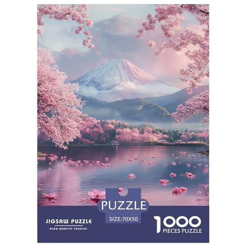 Puzzles 1000 Teile Puzzle KirschblüteLagerfeuer-Aktivität Puzzle Mount Fuji in Japan Impossible SpielFür Die Ganze Familie Für Kinder Von 8-12 Jahren 70x50cm/1000pcs Puzzles 1000 Teile Puzzle KirschblüteLagerfeuer-Aktivität Puzzle Mount Fuji in Japan Impossible SpielFür Die Ganze Familie Für Kinder Von 8-12 Jahren 70x50cm/1000pcs von TZOVPCDFA