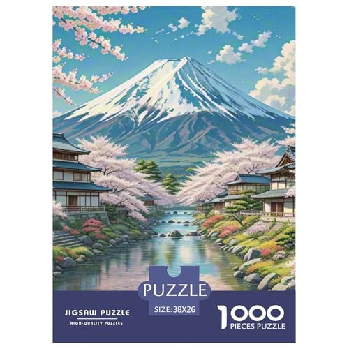 Puzzles 1000 Teile Puzzle KirschblüteLagerfeuer-Aktivität Puzzle Under Mount Fuji Farbenfrohes Legespiel Für Die Ganze Familie Für Kinder Von 8-12 Jahren 38x26cm/1000pcs Puzzles 1000 Teile Puzzle KirschblüteLagerfeuer-Aktivität Puzzle Under Mount Fuji Farbenfrohes Legespiel Für Die Ganze Familie Für Kinder Von 8-12 Jahren 38x26cm/1000pcs von TZOVPCDFA