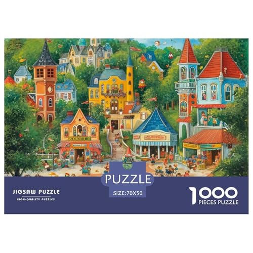 Puzzles 1000 Teile Puzzle Kleines MädchenLagerfeuer-Aktivität Puzzle Kleines MädchenImpossible SpielFamilienspiel Für Männer Und Frauen 70x50cm/1000pcs von TZOVPCDFA