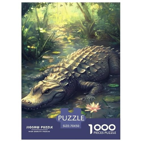 Puzzles 1000 Teile Puzzle KrokodilLagerfeuer-Aktivität Puzzle Marsh Animals Geschicklichkeitsspiel Familienspiel Für Erwachsene Und Kinder Ab 14 Jahren 70x50cm/1000pcs Puzzles 1000 Teile Puzzle KrokodilLagerfeuer-Aktivität Puzzle Marsh Animals Geschicklichkeitsspiel Familienspiel Für Erwachsene Und Kinder Ab 14 Jahren 70x50cm/1000pcs von TZOVPCDFA