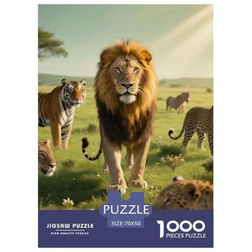 Puzzles 1000 Teile Puzzle LöwenLagerfeuer-Aktivität Puzzle Wildlife Geschicklichkeitsspiel Für Die Ganze Familie Für Erwachsene Und Kinder Ab 14 Jahren 70x50cm/1000pcs Puzzles 1000 Teile Puzzle LöwenLagerfeuer-Aktivität Puzzle Wildlife Geschicklichkeitsspiel Für Die Ganze Familie Für Erwachsene Und Kinder Ab 14 Jahren 70x50cm/1000pcs von TZOVPCDFA