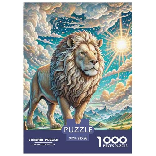 Puzzles 1000 Teile Puzzle LöwenLagerfeuer-Aktivität Puzzle Wildlife Geschicklichkeitsspiel Heimdekoration Für Erwachsene Und Kinder Ab 14 Jahren 38x26cm/1000pcs Puzzles 1000 Teile Puzzle LöwenLagerfeuer-Aktivität Puzzle Wildlife Geschicklichkeitsspiel Heimdekoration Für Erwachsene Und Kinder Ab 14 Jahren 38x26cm/1000pcs von TZOVPCDFA
