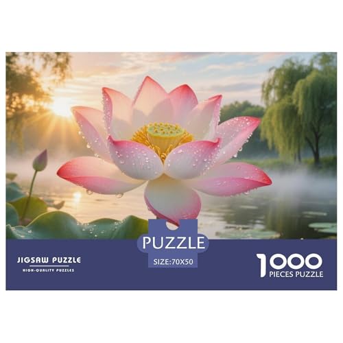 Puzzles 1000 Teile Puzzle LotusblumeLagerfeuer-Aktivität Puzzle Lakes Geschicklichkeitsspiel Für Die Ganze Familie Für Männer Und Frauen 70x50cm/1000pcs Puzzles 1000 Teile Puzzle LotusblumeLagerfeuer-Aktivität Puzzle Lakes Geschicklichkeitsspiel Für Die Ganze Familie Für Männer Und Frauen 70x50cm/1000pcs von TZOVPCDFA