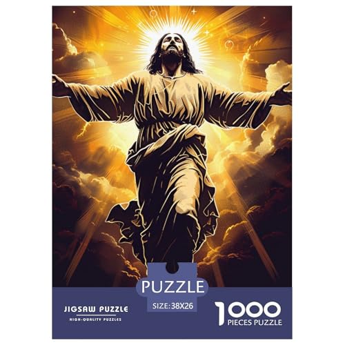 Puzzles 1000 Teile Puzzle Mythical JesusLagerfeuer-Aktivität Puzzle Heaven Geschicklichkeitsspiel Puzzles-Geschenk Für Männer Und Frauen 38x26cm/1000pcs Puzzles 1000 Teile Puzzle Mythical JesusLagerfeuer-Aktivität Puzzle Heaven Geschicklichkeitsspiel Puzzles-Geschenk Für Männer Und Frauen 38x26cm/1000pcs von TZOVPCDFA