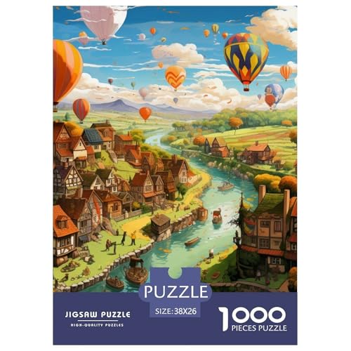 Puzzles 1000 Teile Puzzle ParadiesLagerfeuer-Aktivität Puzzle HeißluftballonGeschicklichkeitsspiel Heimdekoration Für Erwachsene Und Kinder Ab 14 Jahren 38x26cm/1000pcs Puzzles 1000 Teile Puzzle ParadiesLagerfeuer-Aktivität Puzzle HeißluftballonGeschicklichkeitsspiel Heimdekoration Für Erwachsene Und Kinder Ab 14 Jahren 38x26cm/1000pcs von TZOVPCDFA