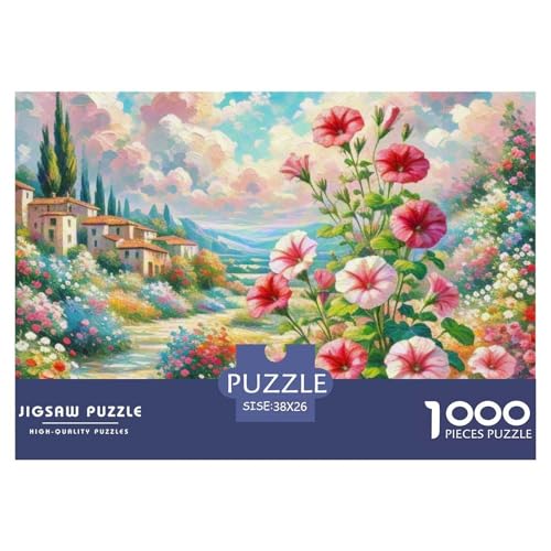Puzzles 1000 Teile Puzzle PetuniaLagerfeuer-Aktivität Puzzle Natural Wonders Geschicklichkeitsspiel Heimdekoration Für Männer Und Frauen 38x26cm/1000pcs von TZOVPCDFA