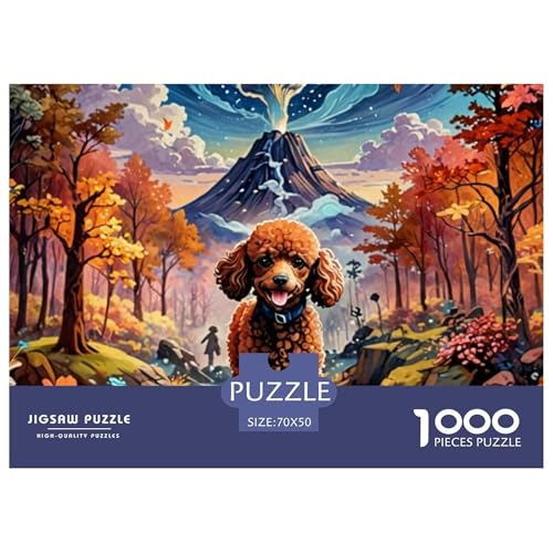 Puzzles 1000 Teile Puzzle PoodleLagerfeuer-Aktivität Puzzle Pet Dog Geschicklichkeitsspiel Puzzles-Geschenk Für Erwachsene Und Kinder 70x50cm/1000pcs Puzzles 1000 Teile Puzzle PoodleLagerfeuer-Aktivität Puzzle Pet Dog Geschicklichkeitsspiel Puzzles-Geschenk Für Erwachsene Und Kinder 70x50cm/1000pcs von TZOVPCDFA