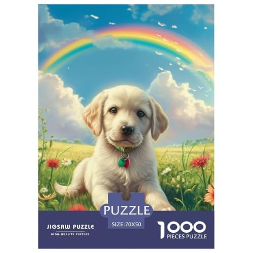 Puzzles 1000 Teile Puzzle RegenbogenHundLagerfeuer-Aktivität Puzzle Cute Pets Geschicklichkeitsspiel Familienspiel Für Erwachsene Und Kinder Ab 14 Jahren 70x50cm/1000pcs Puzzles 1000 Teile Puzzle RegenbogenHundLagerfeuer-Aktivität Puzzle Cute Pets Geschicklichkeitsspiel Familienspiel Für Erwachsene Und Kinder Ab 14 Jahren 70x50cm/1000pcs von TZOVPCDFA