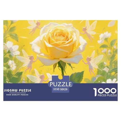 Puzzles 1000 Teile Puzzle RoseLagerfeuer-Aktivität Puzzle Landscape Painting Impossible Game Puzzles-Geschenk Für Erwachsene Und Kinder Ab 14 Jahren 38x26cm/1000pcs von TZOVPCDFA