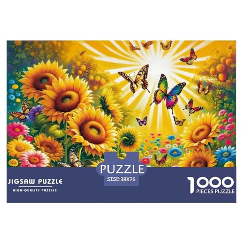 Puzzles 1000 Teile Puzzle SchmetterlingLagerfeuer-Aktivität Puzzle Geschicklichkeitsspiel Für Die Ganze Familie Für Erwachsene Und Kinder Ab 14 Jahren 38x26cm/1000pcs von TZOVPCDFA