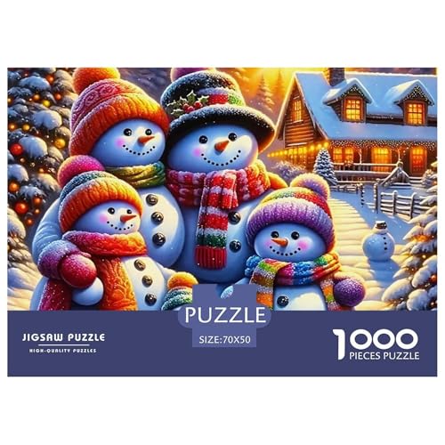 Puzzles 1000 Teile Puzzle SchneemannLagerfeuer-Aktivität Puzzle Christmas Theme Geschicklichkeitsspiel Familienspiel Für Erwachsene Und Kinder Ab 14 Jahren 70x50cm/1000pcs Puzzles 1000 Teile Puzzle SchneemannLagerfeuer-Aktivität Puzzle Christmas Theme Geschicklichkeitsspiel Familienspiel Für Erwachsene Und Kinder Ab 14 Jahren 70x50cm/1000pcs von TZOVPCDFA